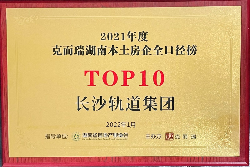 湖南本土房企TOP10牌匾.jpg